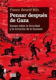 PENSAR DESPUÉS DE GAZA PENSAR DESPUÉS DE GAZA
