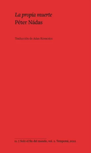 LA PROPIA MUERTE LA PROPIA MUERTE