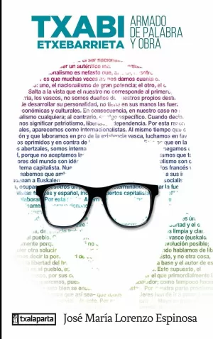 TXABI ETXEBARRIETA - ARMADO DE PALABRA Y OBRA TXABI ETXEBARRIETA - ARMADO DE PALABRA Y OBRA
