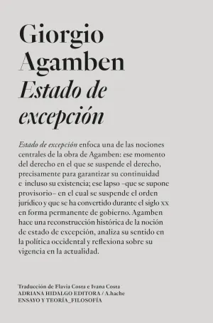  ESTADO DE EXCEPCIÓN