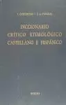 DICCIONARIO CRÍTICO ETIMOLÓGICO CASTELLANO E HISPÁNICO 5 (RI-X)