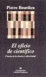 EL OFICIO DE CIENTÍFICO EL OFICIO DE CIENTÍFICO