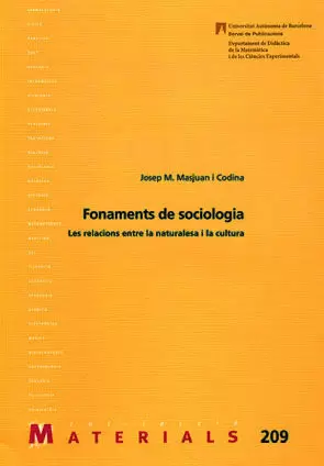 FONAMENTS DE SOCIOLOGIA