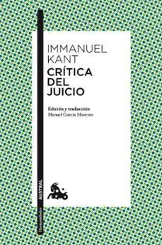 CRITICA DE JUICIO CRITICA DE JUICIO
