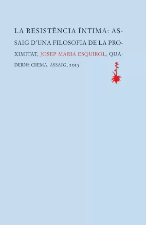 LA RESISTÈNCIA ÍNTIMA