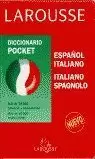 DICCIONARIO POCKET ESPAÑOL-ITALIANO, ITALIANO-ESPAÑOL