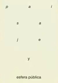 PAISAJE Y ESFERA PÚBLICA