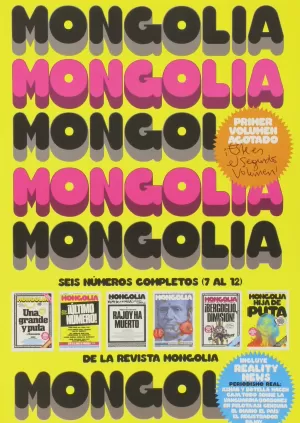 MONGOLIA 6X1, 2
