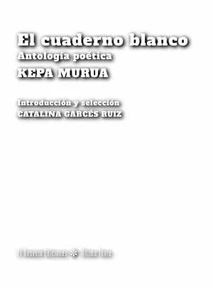 EL CUADERNO BLANCO EL CUADERNO BLANCO