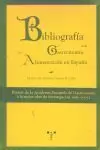BIBLIOGRAFÍA DE LA GASTRONOMÍA Y LA ALIMENTACIÓN EN ESPAÑA