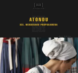 ATONDU. XXL. MENDERAKO PROPOSAMENA ATONDU. XXL. MENDERAKO PROPOSAMENA