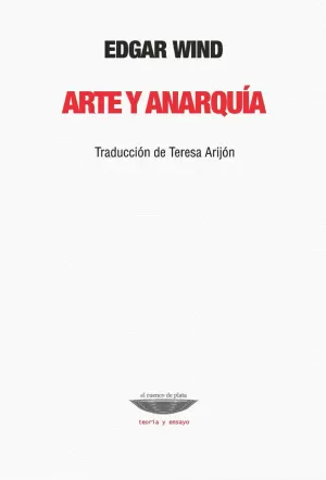 ARTE Y ANARQUÍA ARTE Y ANARQUÍA