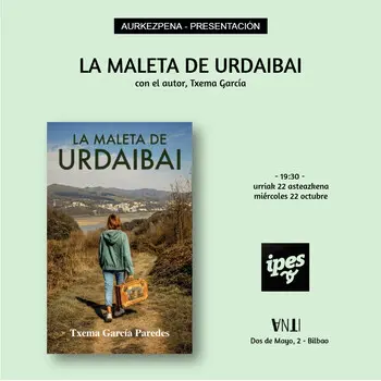 Aurkezpena // Presentación del libro LA MALETA DE URDAIBAI de Txema García Paredes