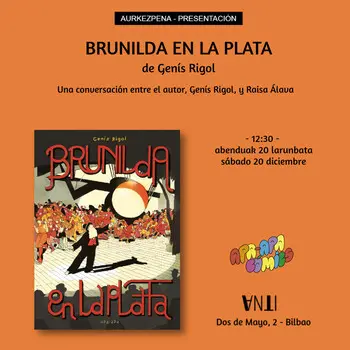 Aurkezpena // Presentación del libro BRUNILDA EN LA PLATA de Genís Rigol