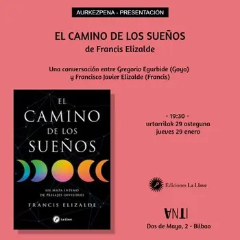 Aurkezpena // Presentación de EL CAMINO DE LOS SUEÑOS de Francis Elizalde