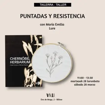 Tailerra // Taller PUNTADAS Y RESISTENCIA con María Emilia de LURE