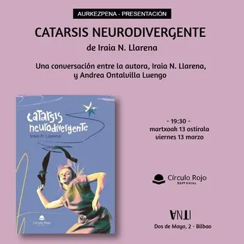 Aurkezpena // Presentación del libro CATARSIS NEURODIVERGENTE de Iraia N. Llarena