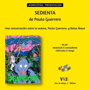 Aurkezpena // Presentación del comic SEDIENTA de Paula Guerrero