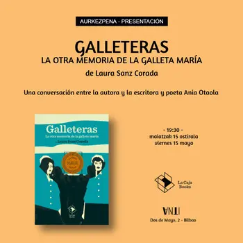 Aurkezpena // Presentación del libro GALLETERAS de Laura Sanz Corada