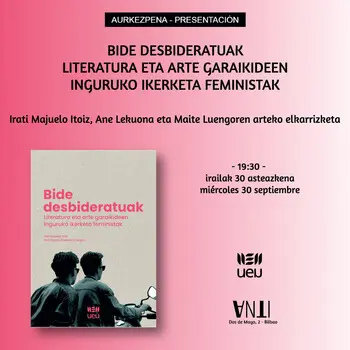 Aurkezpena // Presentación del libro BIDE DESBIDERATUAK de Irati Majuelo Itoiz