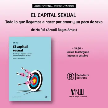 Aurkezpena // Presentación del libro EL CAPITAL SEXUAL de Na Pai (Arcadi Bages Amat)